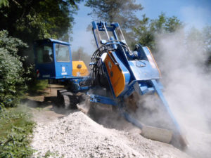 Glasfaserverlegung im Tiefbau